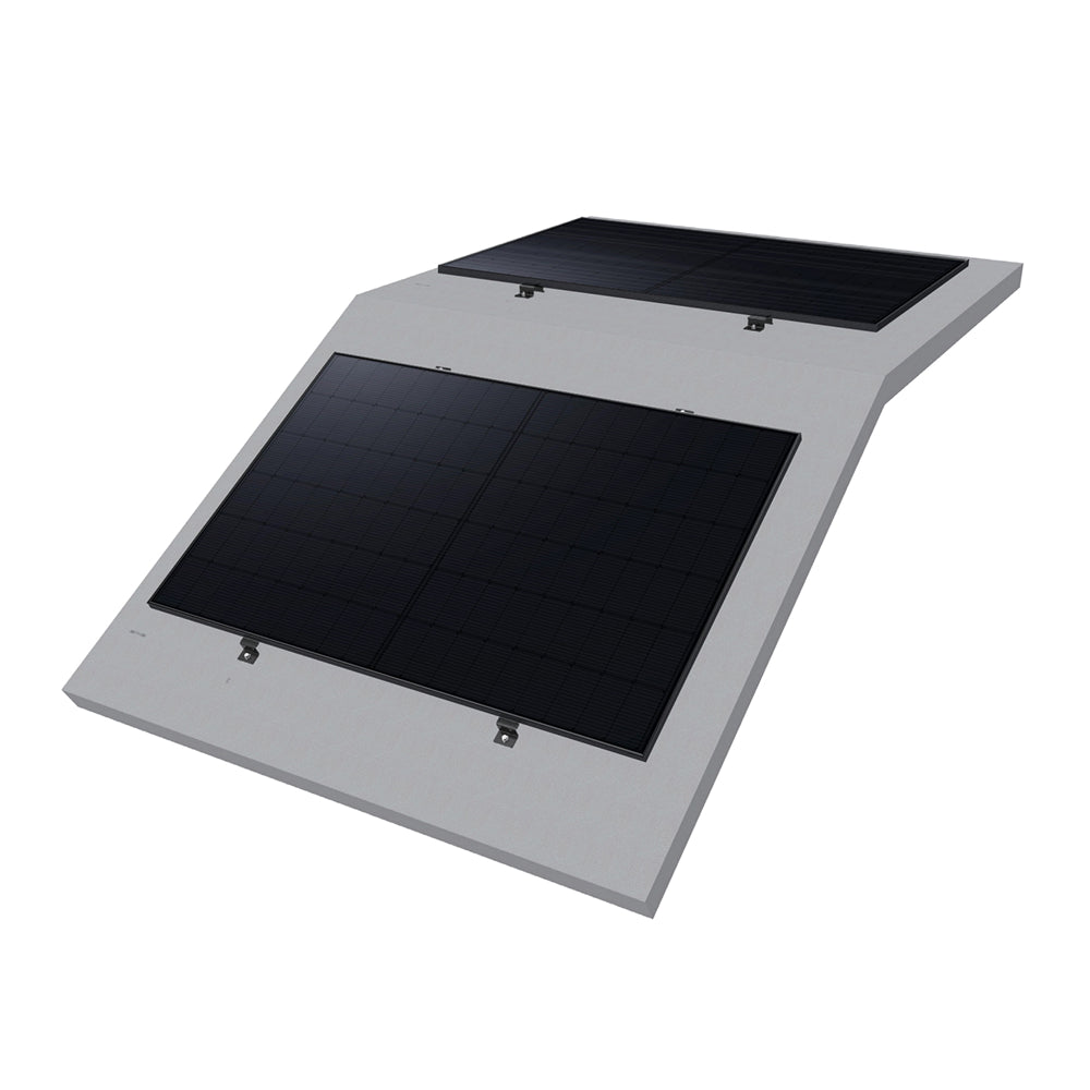 Indevolt Mounting for Bitumen and Metal Roof (2 Pair)