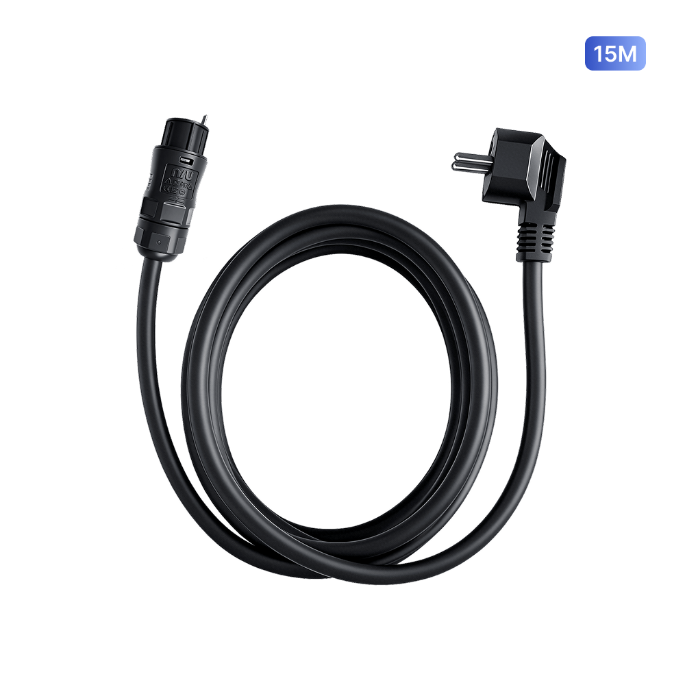 Indevolt AC Extension Cable for BK1600 and BK1600 Ultra