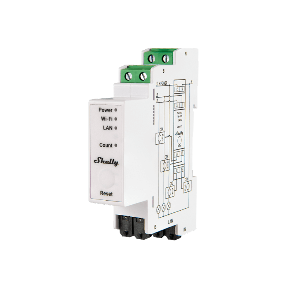 Shelly Pro 3EM (120A)