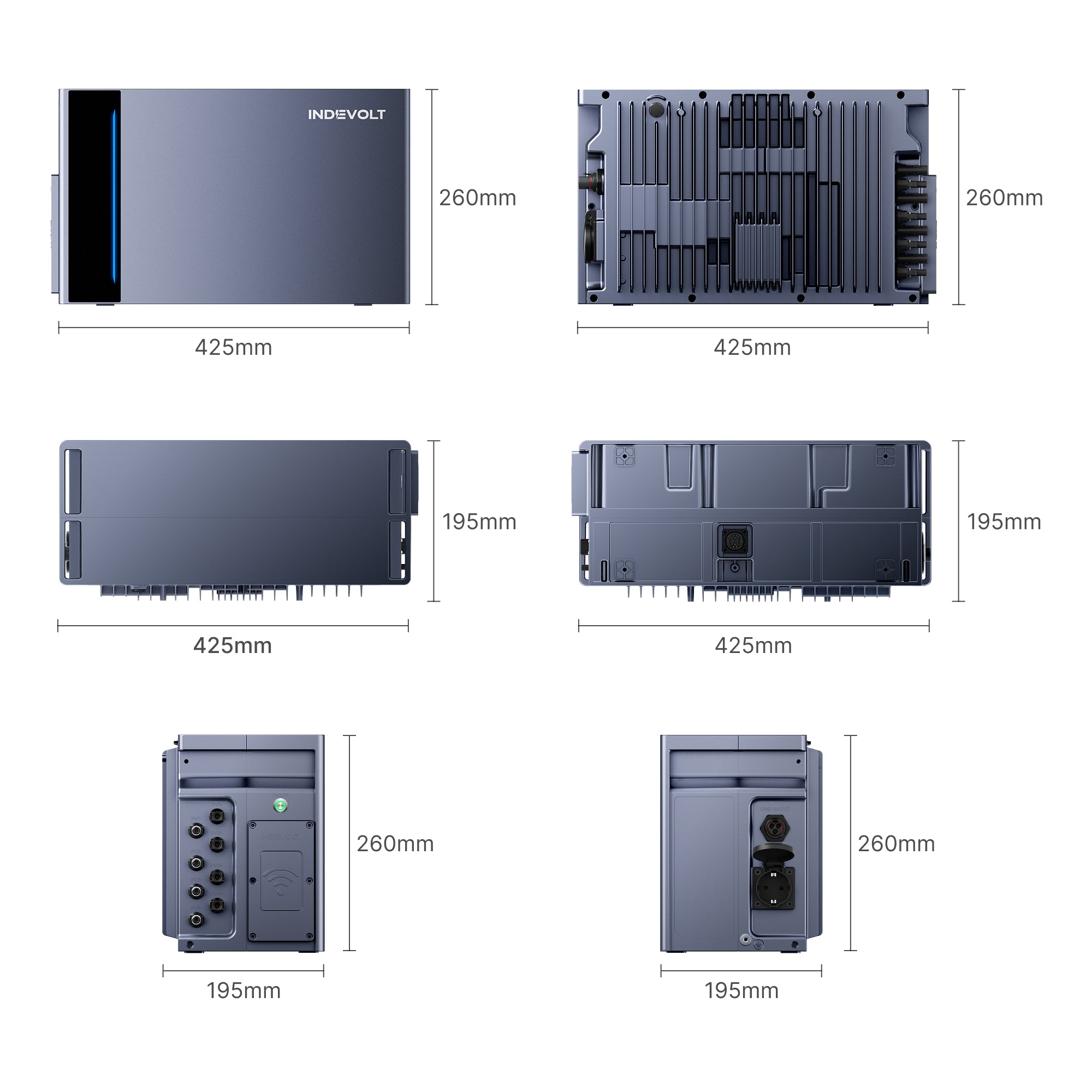 Indevolt SolidFlex 2000 Solar Power System with Semi-Solid LiFePO₄ Batteries